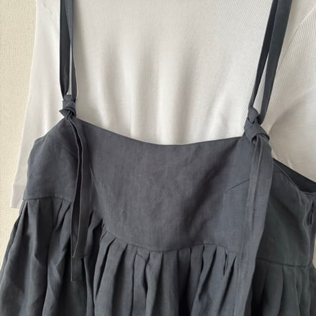 koton ソフトリネン サロペット