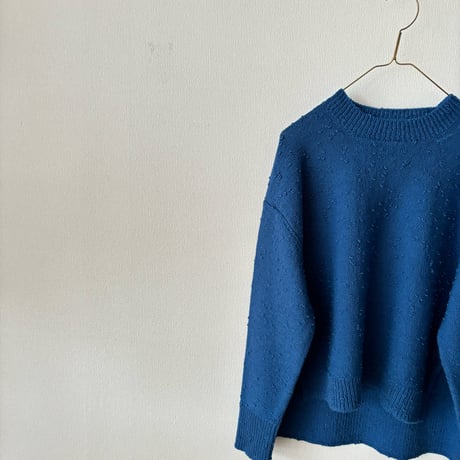 homspun  ウールノットヤーン プルオーバー