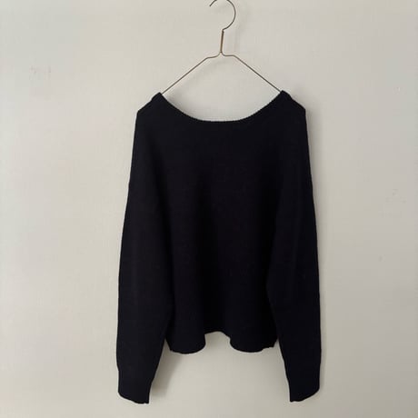 Hands of creation  LINEN WOOL 7G 2wayカーディガン