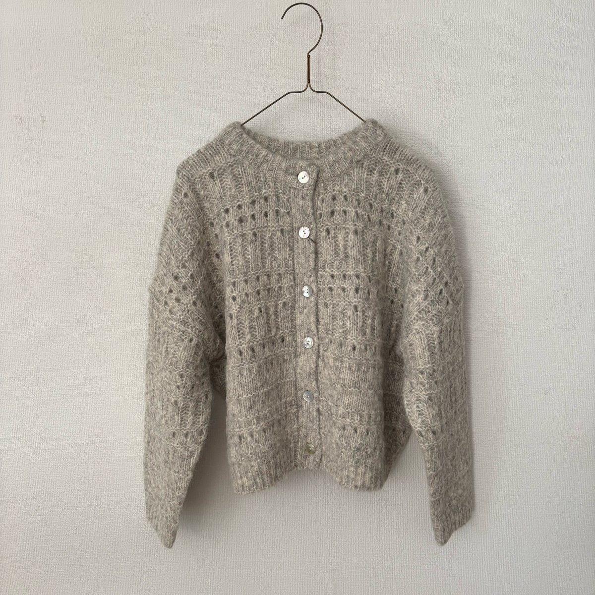 Hands of creation アルパカエアー 透かしボーダー2way