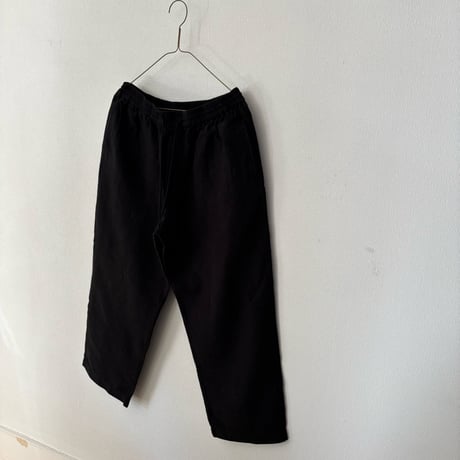 OUVERT  ヴィンテージアンティークリネン ストレート イージーパンツ