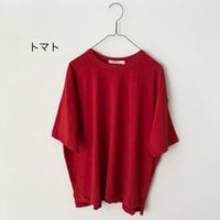 NATURAL LAUNDRY　ツイストニット ワイドT