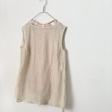 koton リサイクルコットンシルク スリットブラウス