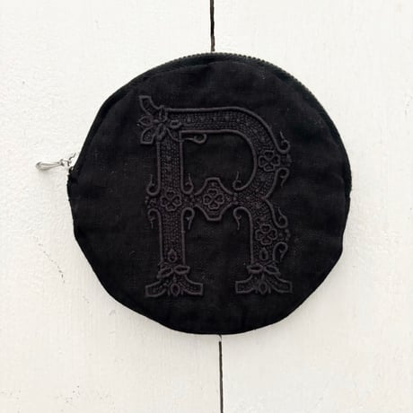 オールドマンズテーラー EMBROIDERY CIRCLE POUCH