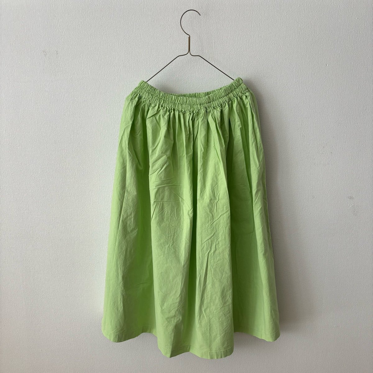 homspun ウール　ダブルポケットスカート Homspun [ホームスパン] バルキーシーチング ダブルポケットギャザー