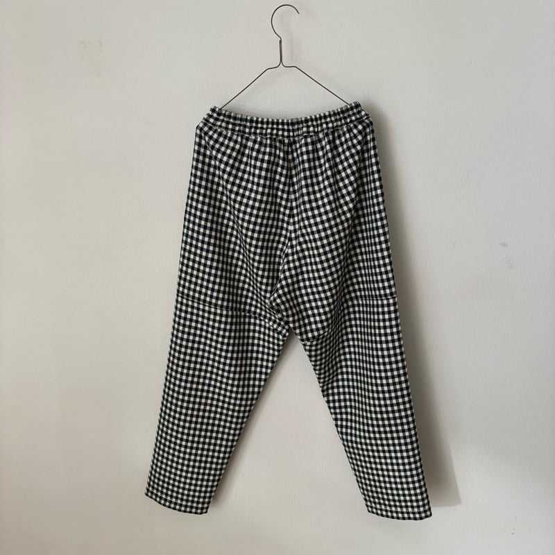 homspun ウールギンガム ギャザーパンツ | itonowa Life ONLINE S