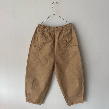 Hands of creation Organic Cottonネップウェザークロス イージーオーバルパンツ