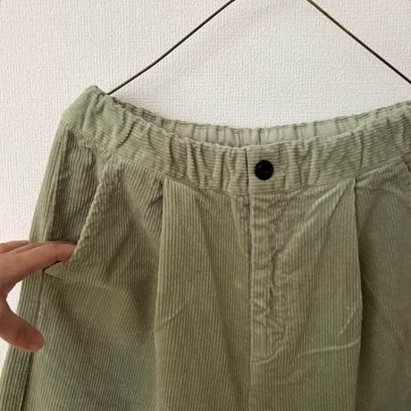 NATURAL LAUNDRY 8W ガウチョタックパンツ