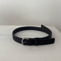 homspun レザーベルト・ブラック