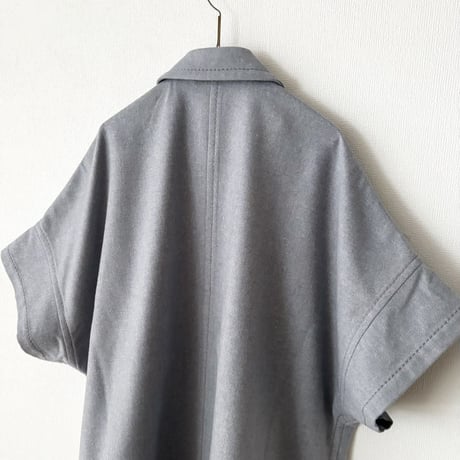 homspun  パウダーフラノ ショートスリーブジャケット