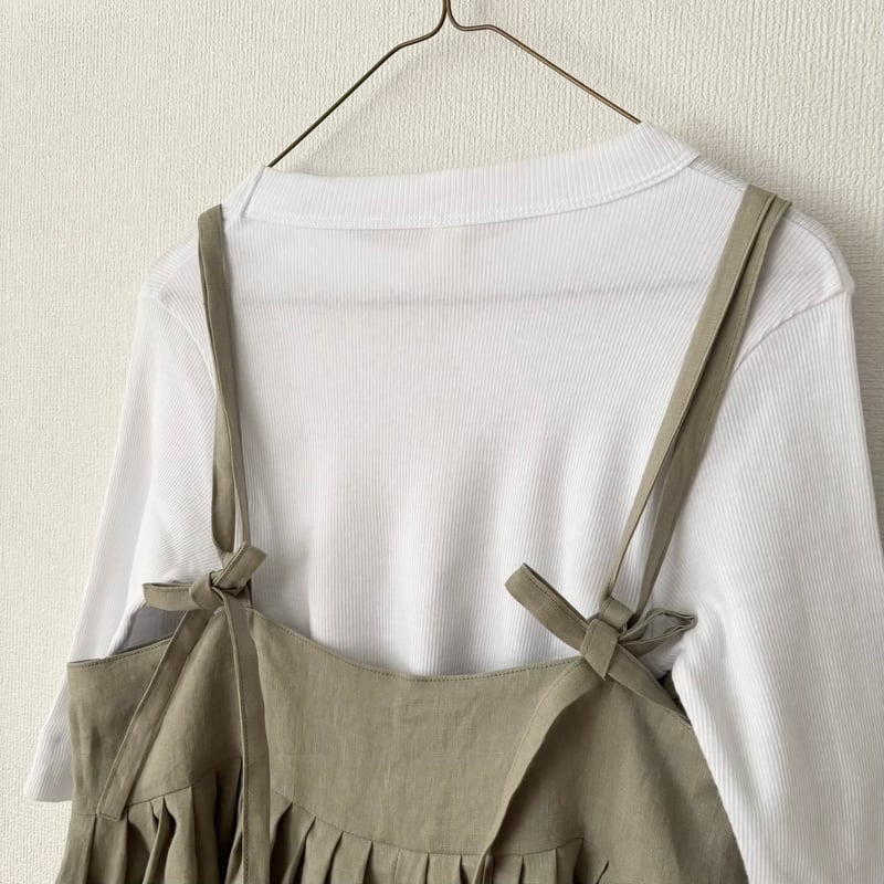 なびちゃん 極美品*FRAMeWORK コットンリネン サロペット koton ソフトリネン サロペット | itonowa Life ONLINE STORE