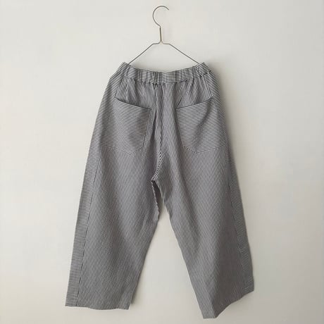 somewear clothing サッカーストライプ コクーンパンツ