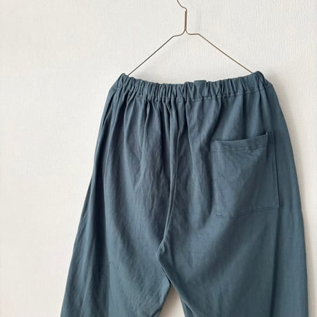 NATURAL LAUNDRY ライト度詰天竺 コクーンパンツ