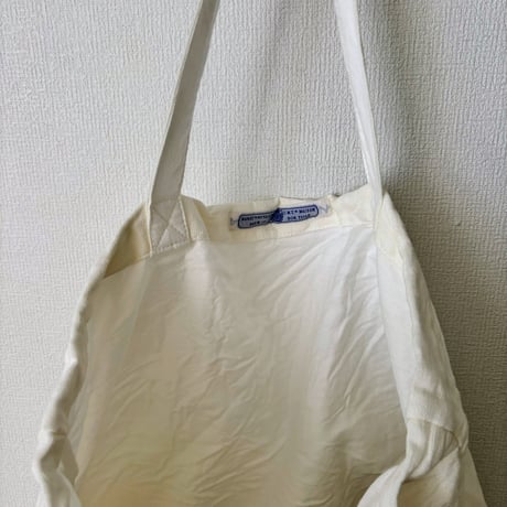 オールドマンズテーラー　R&D.M.Co- EMBROIDERY TOTE BAG ・White×Pink