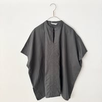 homspun コットンラミーマット BIGブラウス・グリーン
