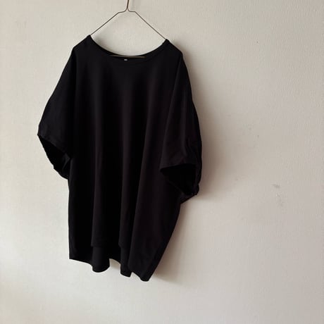 Hints On Moment Everything 度詰天竺 後袖ギャザーTee