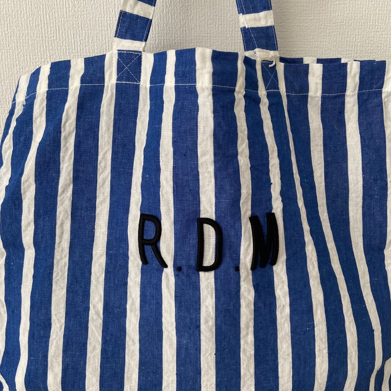 オールドマンズテーラー LETTERED BAG・Blue | itonowa Life ON オールドマンズテーラー LETTERED BAG・Blue | itonowa Life ON