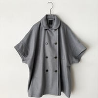 homspun  パウダーフラノ ショートスリーブジャケット