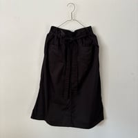 オールドマンズテーラー 　GARMENT DYE TWILL COTTON TIE STRING BOX SKIRT
