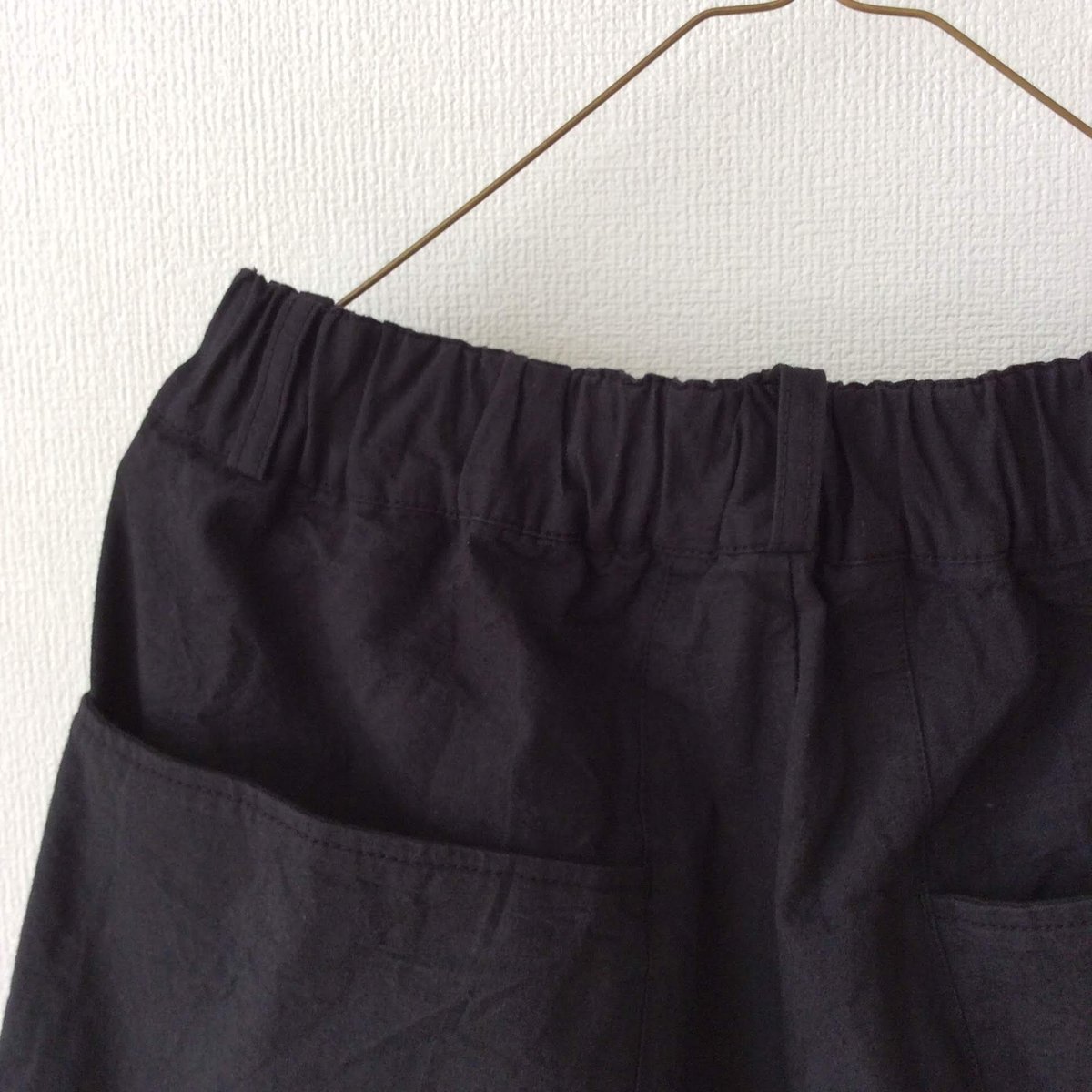 miho umezawa COTTON LINEN CANVAS コクーンパンツ | iton