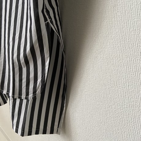 TISSU  タイプライターワーキングロングシャツ