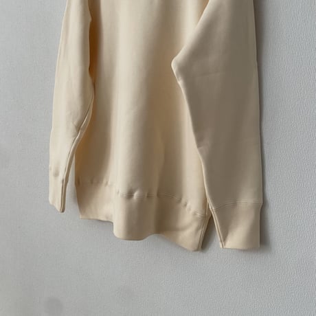 atelier naruse コットン吊り裏毛モックネックスウェット