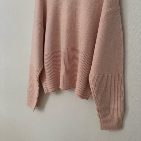 Hands of creation  LINEN WOOL 7G 2wayカーディガン