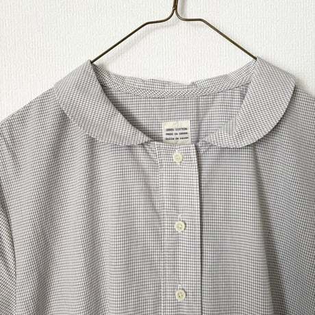 bulle de savon 超長綿70/1 タイプライターワンピース
