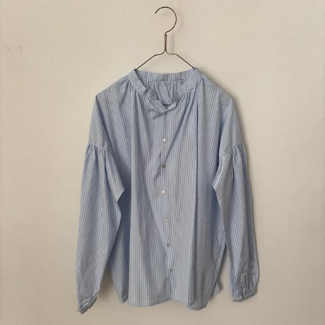 humoresque  gather blouse・stripe