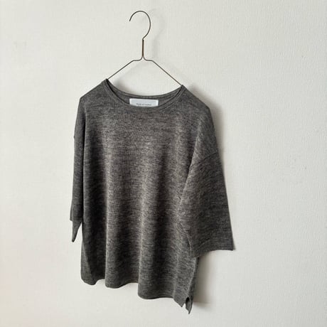 Hands of creation  フランスリネン 9G 2ply 5分袖サマーニット