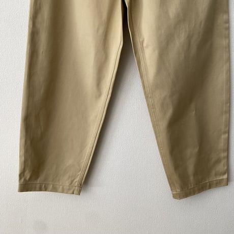 atelier naruse コットンチノウエストゴムバルーンパンツ