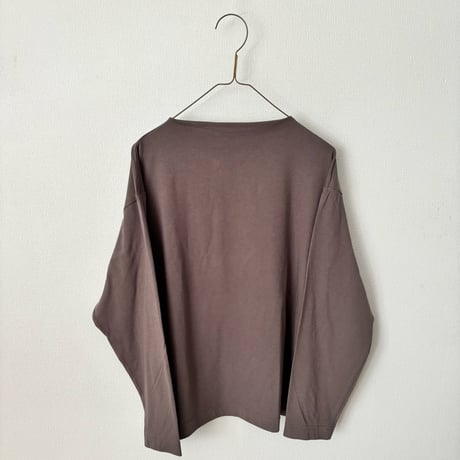 atelier naruse cotton high neck cut&sew(long sleeve)