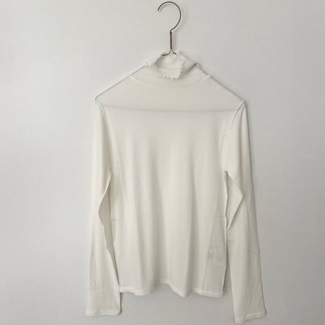 yuni 60/-強撚ストレッチフライス ハイネックプルオーバー