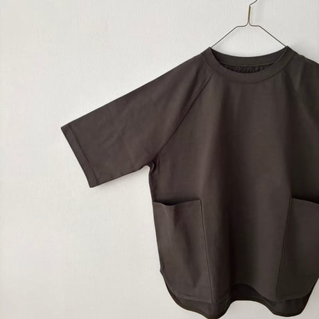 TISSU  ヘビープレーティング天竺ドルマンTシャツ　サイズ3