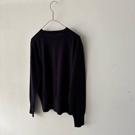 homspun ソフトコンパクトヤーン クルーネックカーディガン