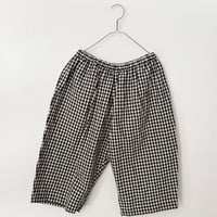 オールドマンズテーラー  GINGHAM CHECK HALF GOM PANTS