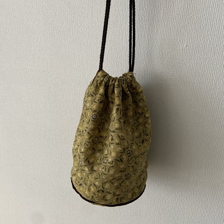 オールドマンズテーラー　COTTAGE FLOWER STRING BAG