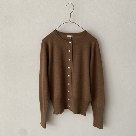 homspun 梳毛カーディガン