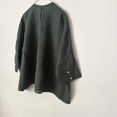 NATURAL LAUNDRY 60リネン ランドスケープシャツ
