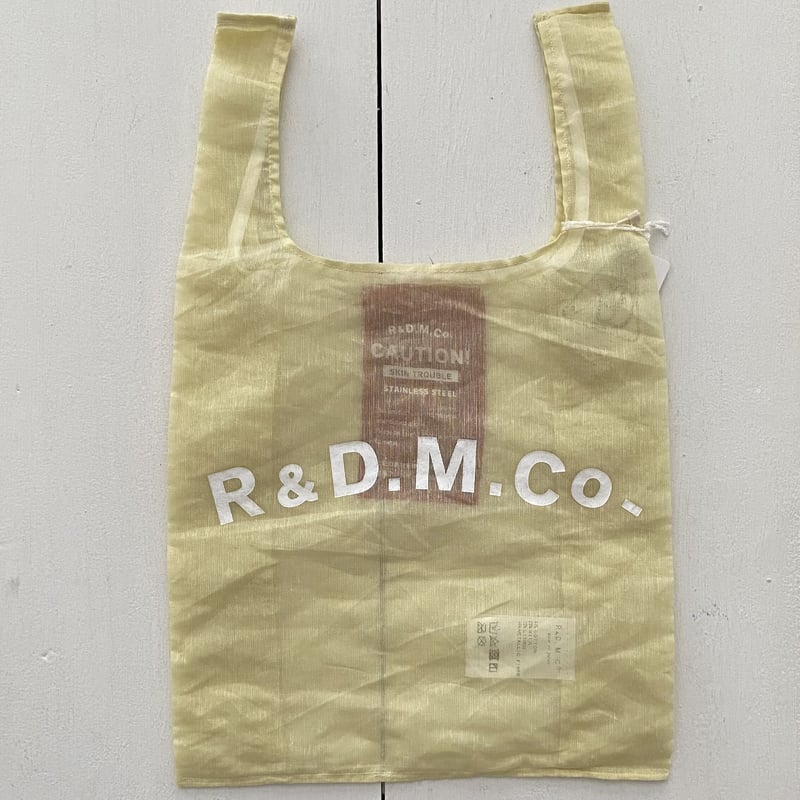オールドマンズテーラー STEEL LINEN SUPER BAG Yellow | iton