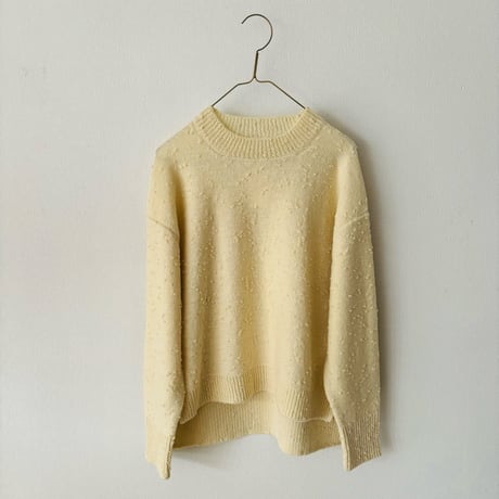 homspun  ウールノットヤーン プルオーバー