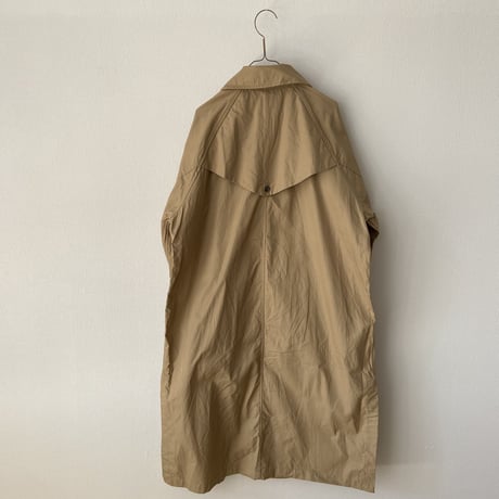 TISSU HIGH DENSITY EFFORTLESS TRENCH・モカ サイズ3