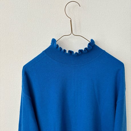 Hands of creation  super merino ポイントフリル2wayカーディガン