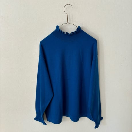 Hands of creation  super merino ポイントフリル2wayカーディガン