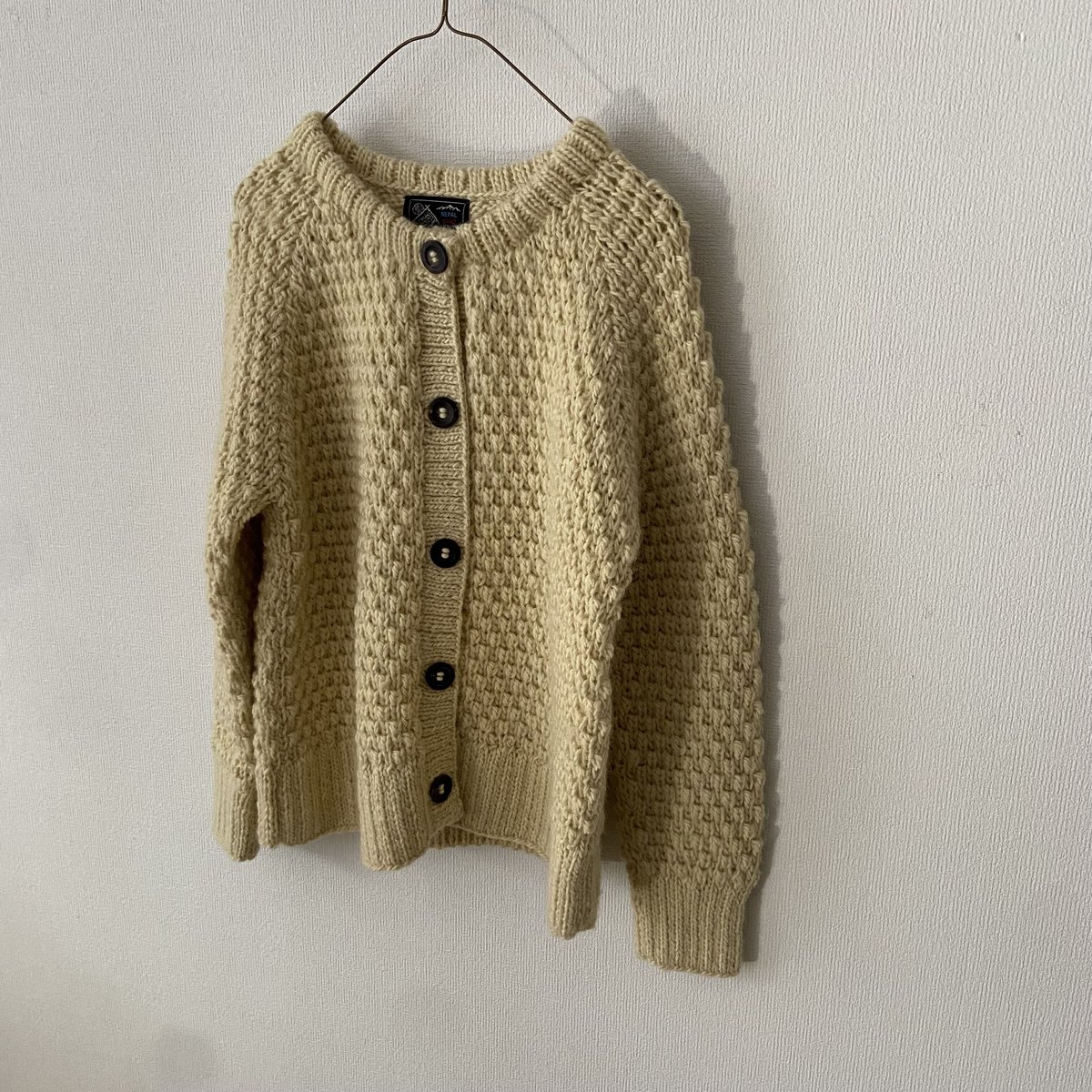 HAU hand knit cardigan 