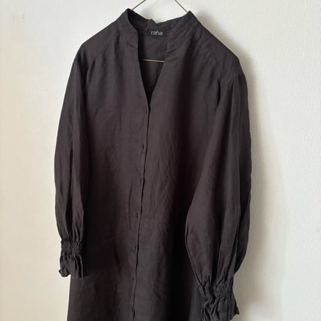raha ramie製品染め shirts dress