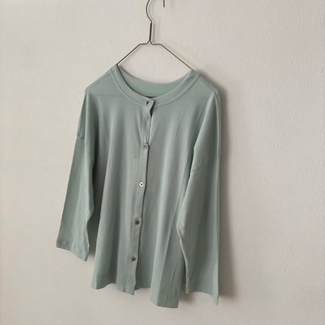 Hands of creation シアーストレッチ フライス 2wayカーディガン