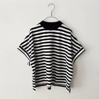 TISSU  クラッシック天竺 モックネックドルマンTシャツ