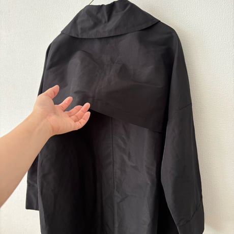 オールドマンズテーラー  LINEN TAFFETA UMBRELLA COAT
