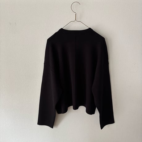 yuni  コットンスムース short knit pull over